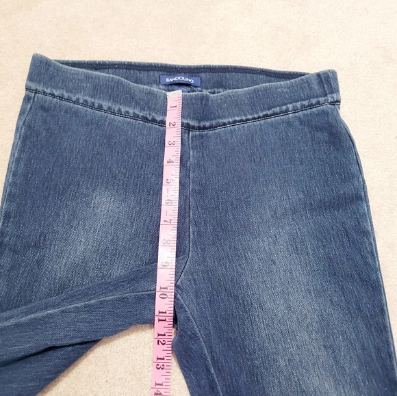 Bandolino Selene Pull-On Jeggings Jeans Women’s Size 10 Blue Stretch Denim Pants - Picture 7 of 15